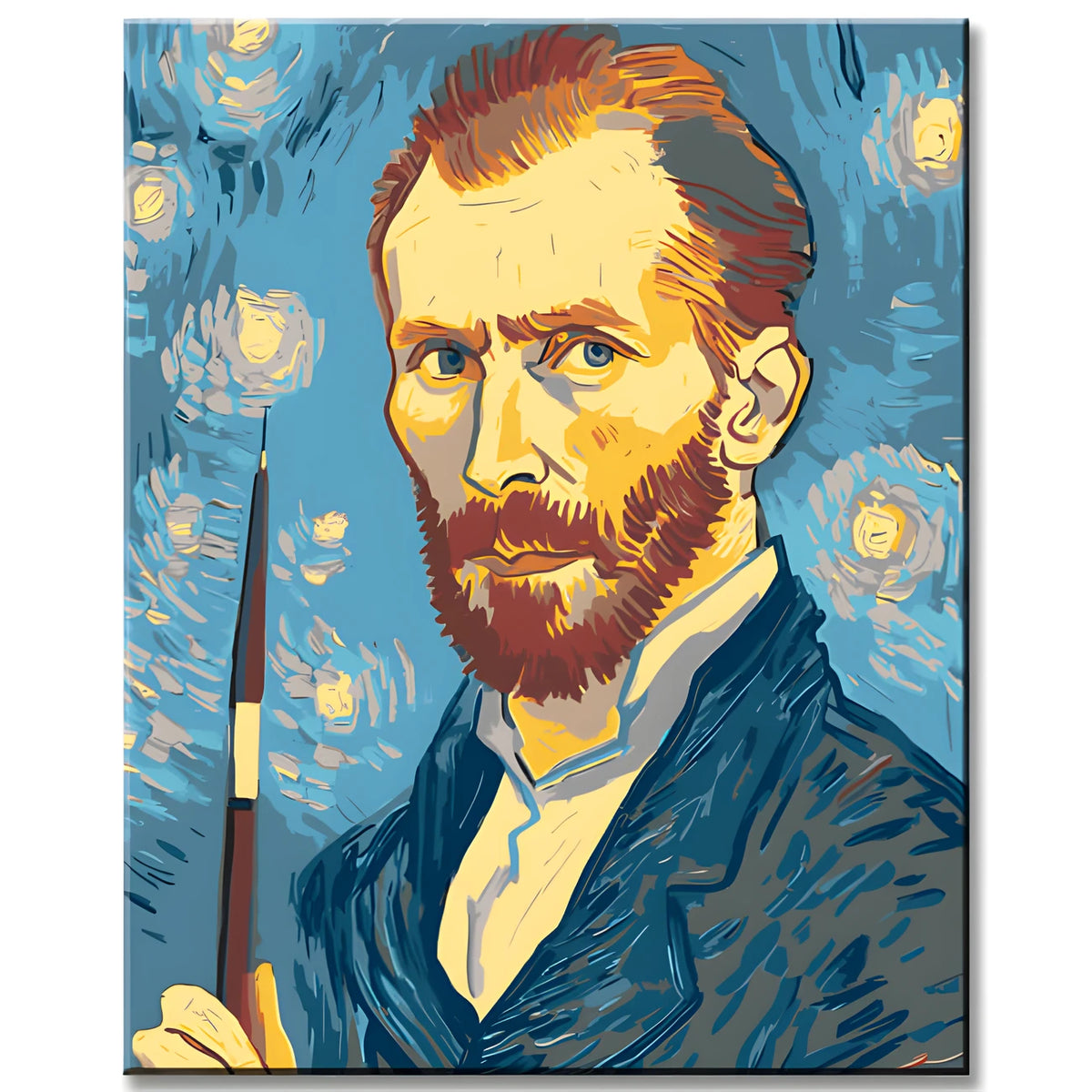 Paint by Numbers for Adults Van Gogh Self-Portrait