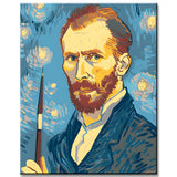Paint by Numbers for Adults Van Gogh Self-Portrait