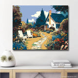 Paint by Numbers Villa with Terrace