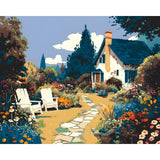 Paint by Numbers Villa with Terrace
