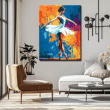 Painting by Numbers for Adults Dancer Abstract