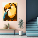 Painting by Numbers for Adults Toucan