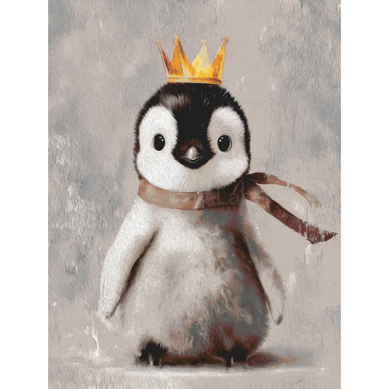 Painting by Numbers for Children Little Penguin