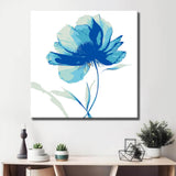 Paint by Numbers Blue Flower