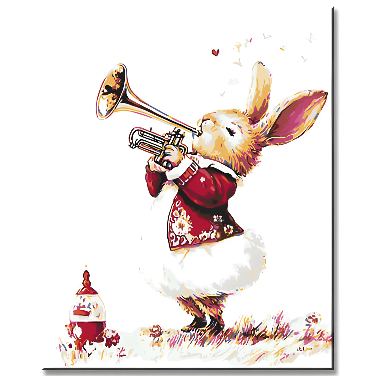 Paint by Numbers Bunny
