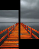 Painting by Numbers Jetty by The Sea- 2-Panel (Duo)