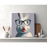 Painting by Numbers Animals Rabbit Pink