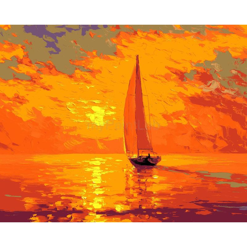 Painting by Numbers Jetty