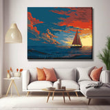 Painting by Numbers Sailing