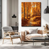 Painting by Numbers Golden Trees
