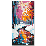 Painting by Numbers Colorful Reflections