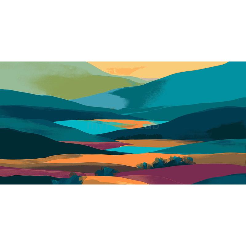 Painting by Numbers Flames Jungle