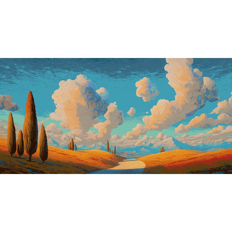 Painting by Numbers Cloud Layers