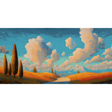 Painting by Numbers Cloud Layers