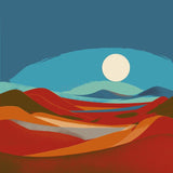 Paint by Numbers Desert