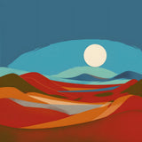 Paint by Numbers Desert