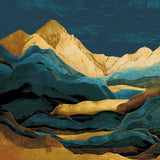 Painting by Numbers Mountains of Gold