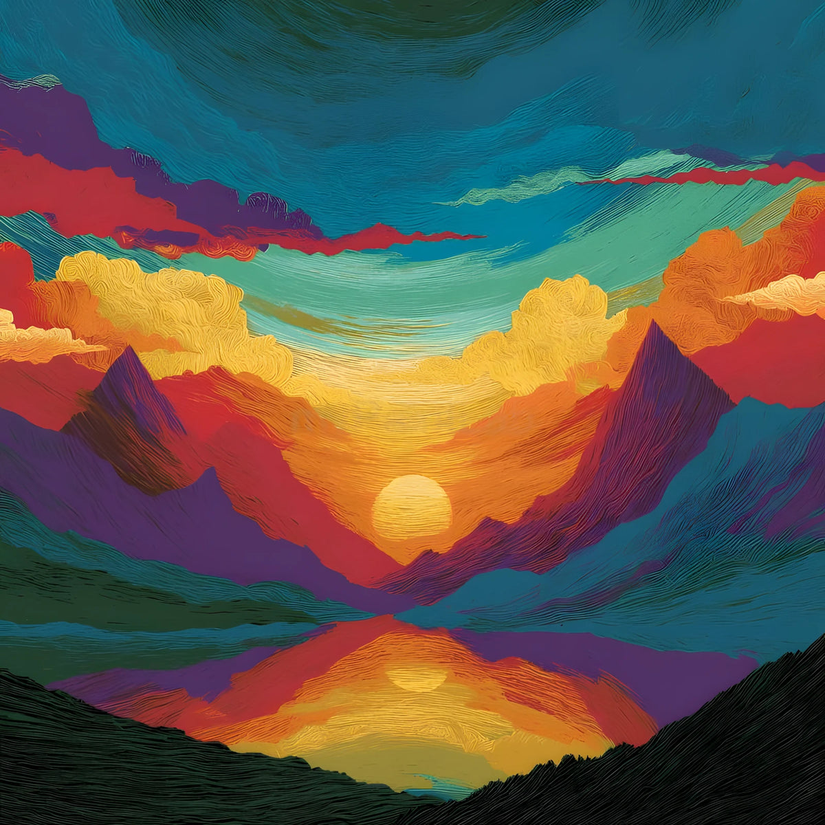 Painting by Numbers Veil of Fog