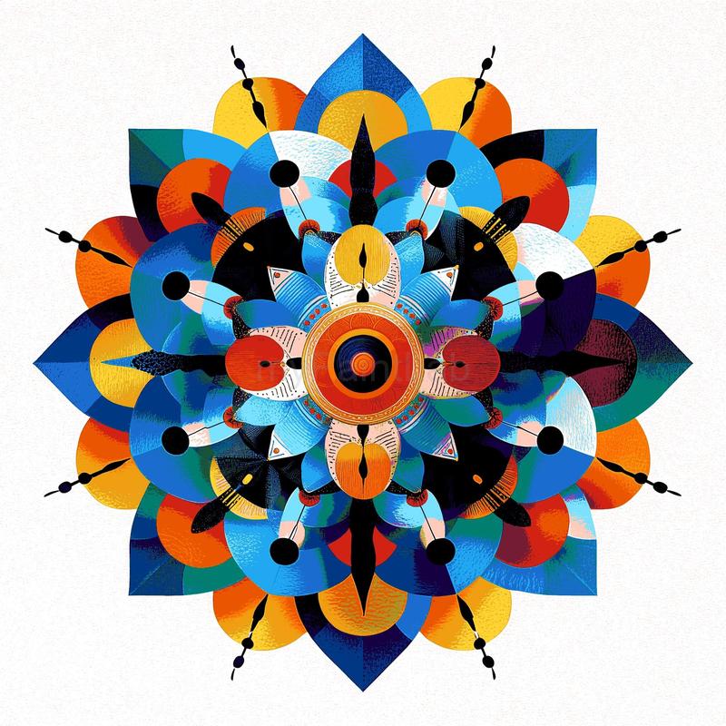 Paint by Numbers Pattern Star