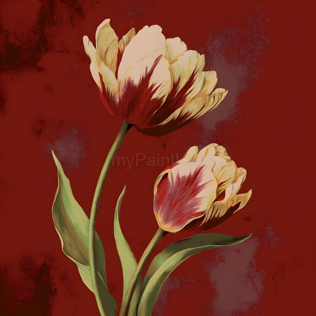 Paint by Numbers Floral Bouquet