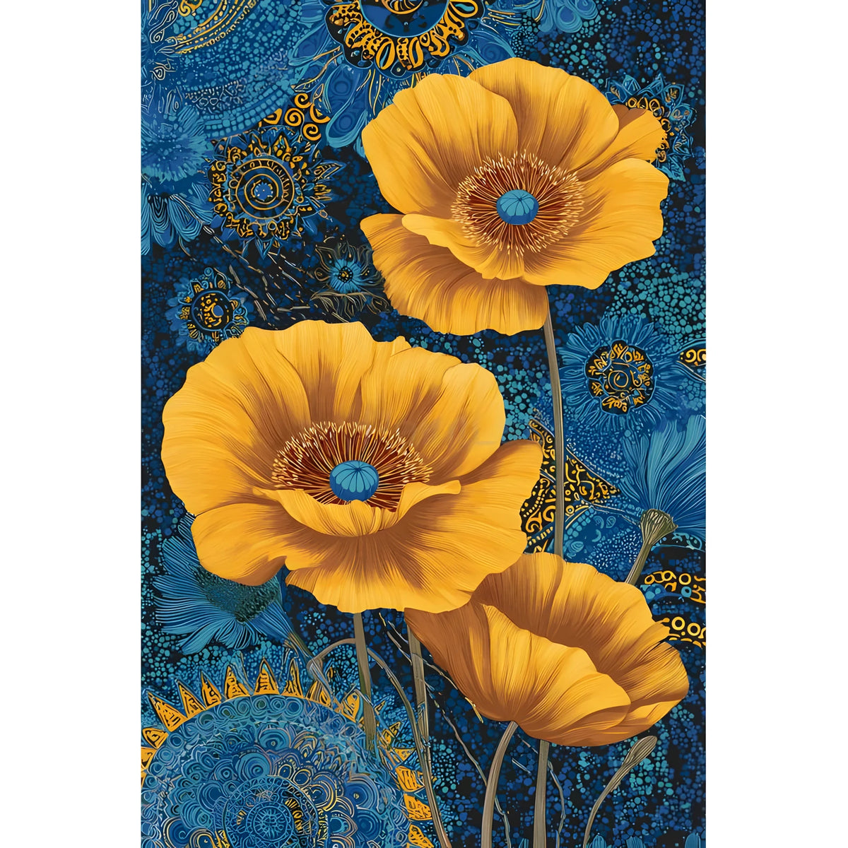 Paint by Numbers Flowers
