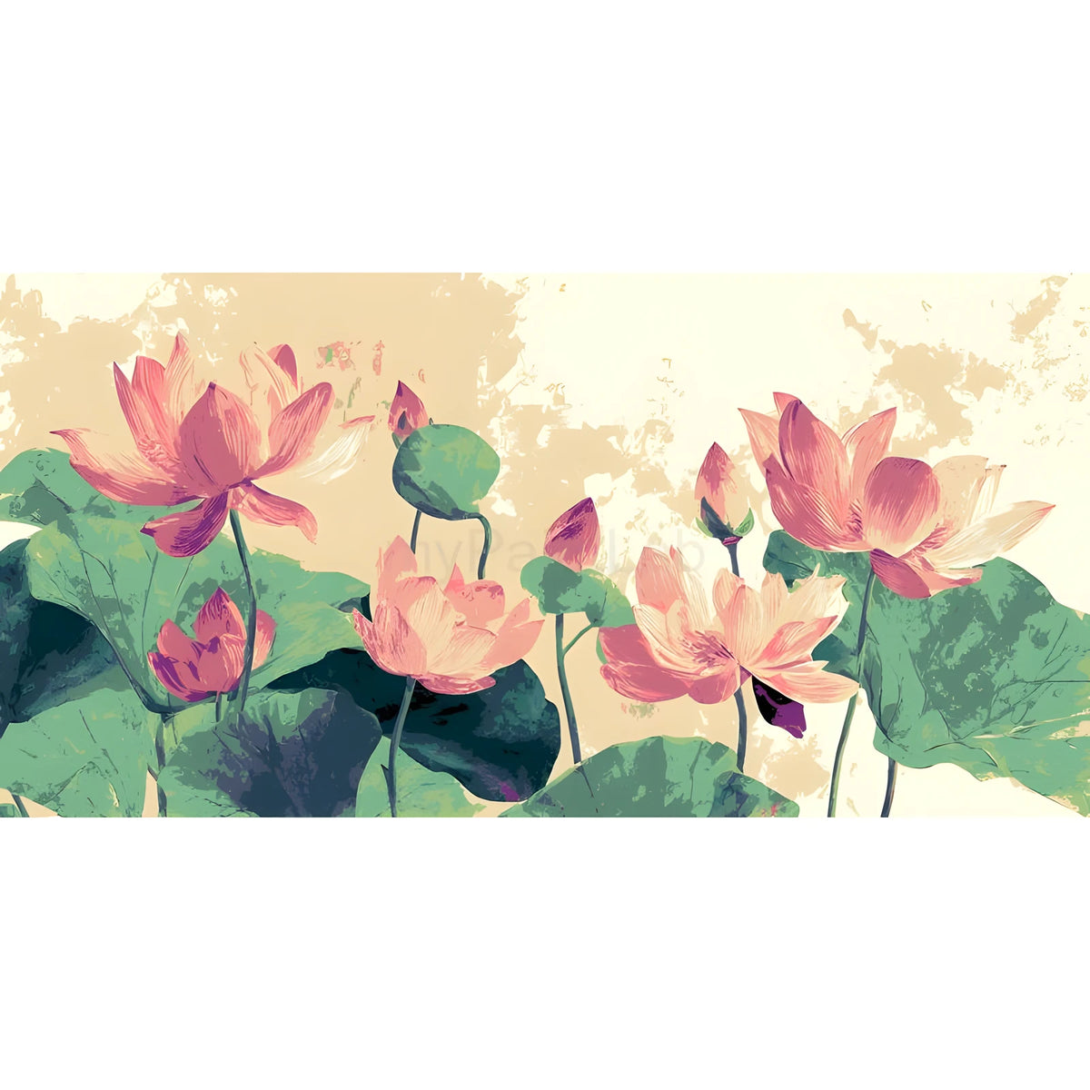 Painting by Numbers Plants