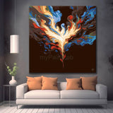 Painting by Numbers Colorful Steam