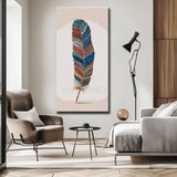 Paint by Numbers Feather