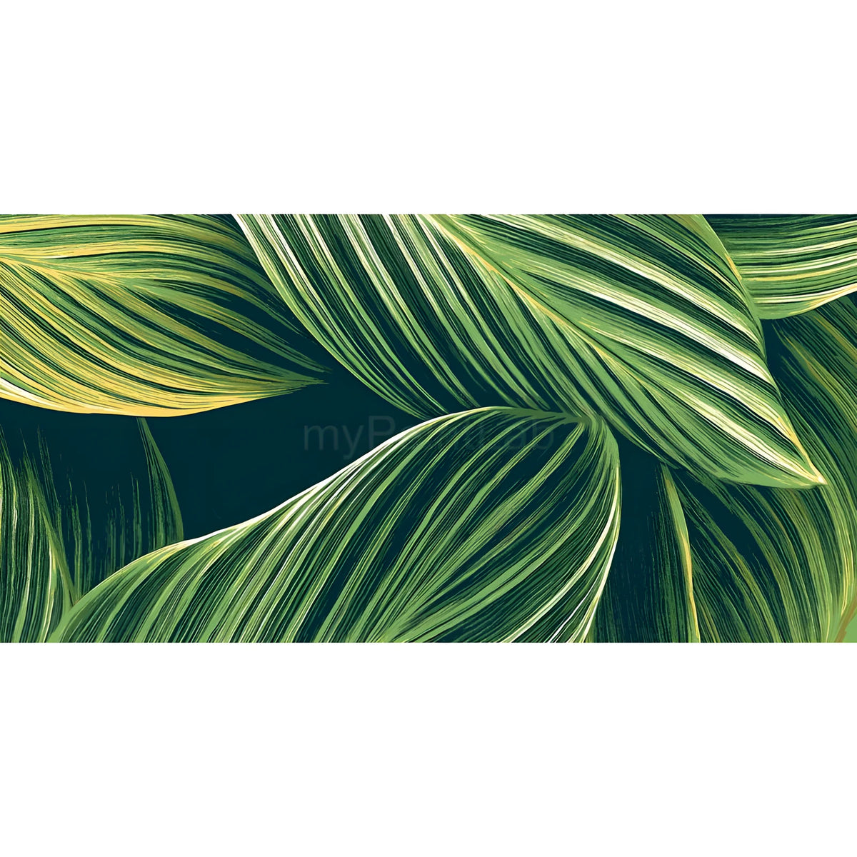 Paint by Numbers Plants Art Leaves