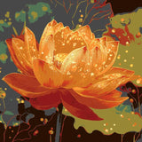 Paint by Numbers Flower