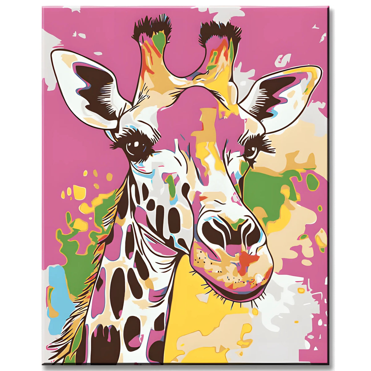 Paint by Numbers Giraffe Painting Animal Art