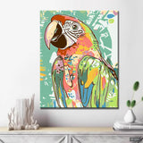 Paint by Numbers Parrot Animal Art