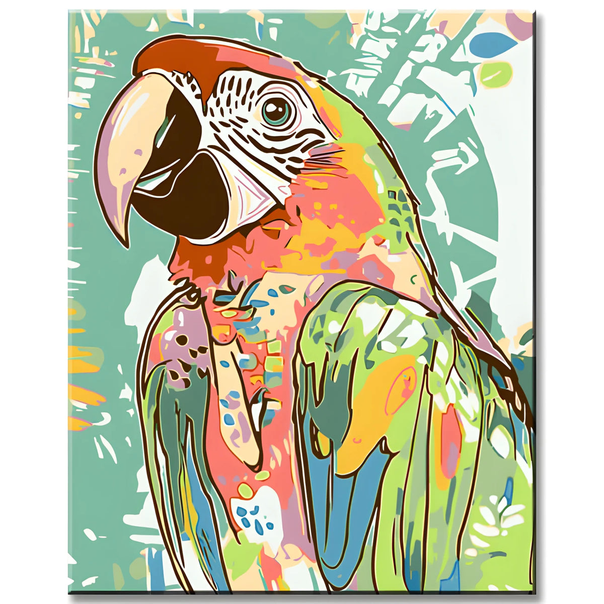 Paint by Numbers Parrot Animal Art