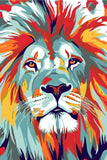 Paint by Numbers Lion Portrait Animals Animal Art