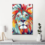 Paint by Numbers Lion Portrait Animals Animal Art