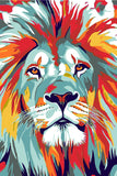 Paint by Numbers Lion Portrait Animals Animal Art