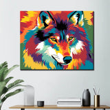 Paint by Numbers Wolf Portrait Animals Animal Art
