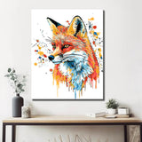 Painting by Numbers Fox Animals Modern Animal Art Painting