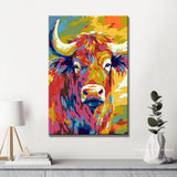 Paint by Numbers Buffalo Animal Modern Animal Art
