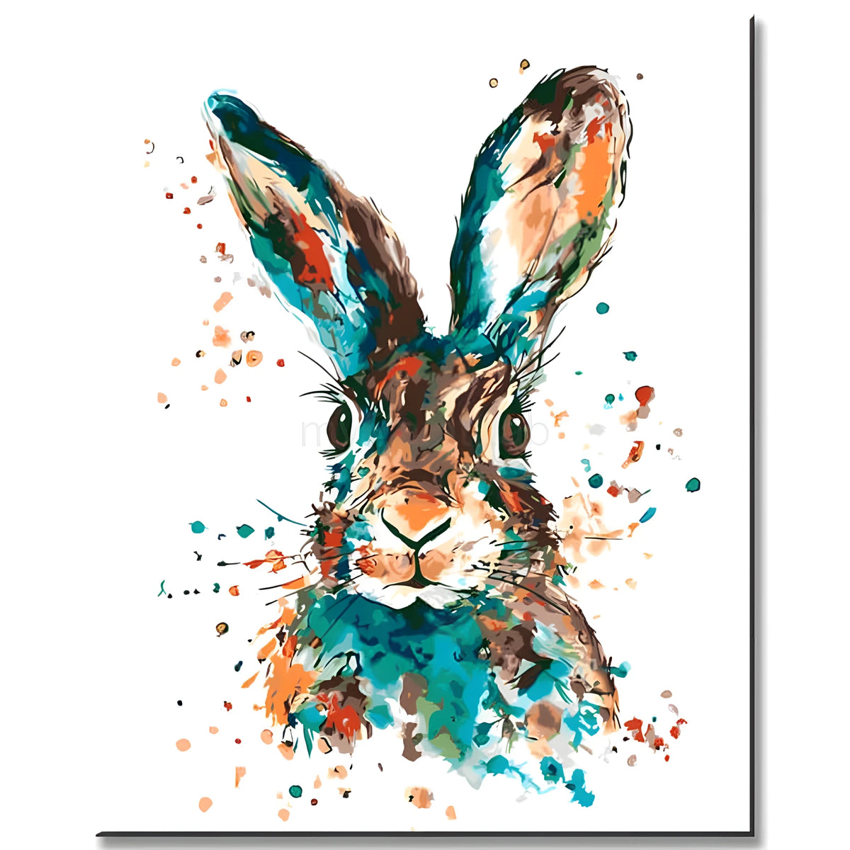 Painting by Numbers Rabbit Animal Modern Animal Art