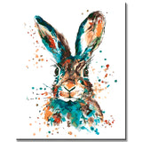 Painting by Numbers Rabbit Animal Modern Animal Art