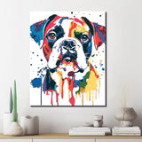 Painting by Numbers Dog Bulldog Animal Modern Animal Art