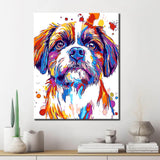 Painting by Numbers Dear Dog Modern Animal Art