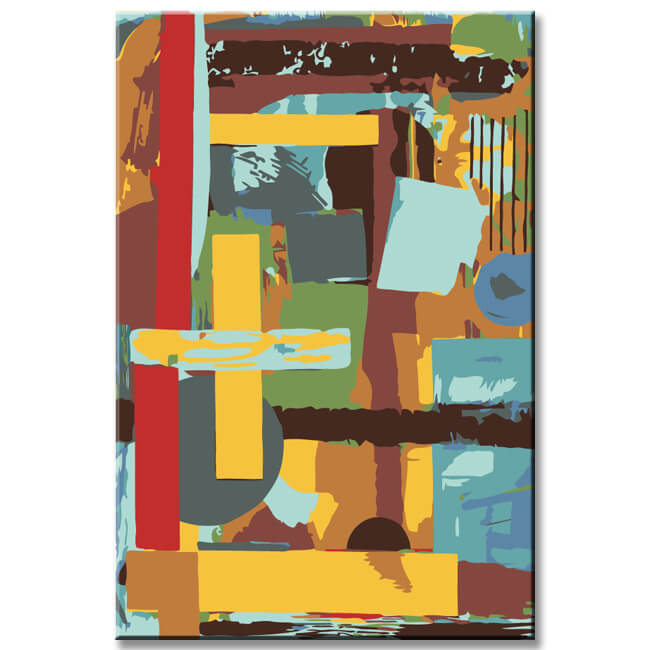 Painting by Numbers Modern Playful Art I