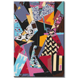 Paint by Numbers Abstract Mixed Media Art V