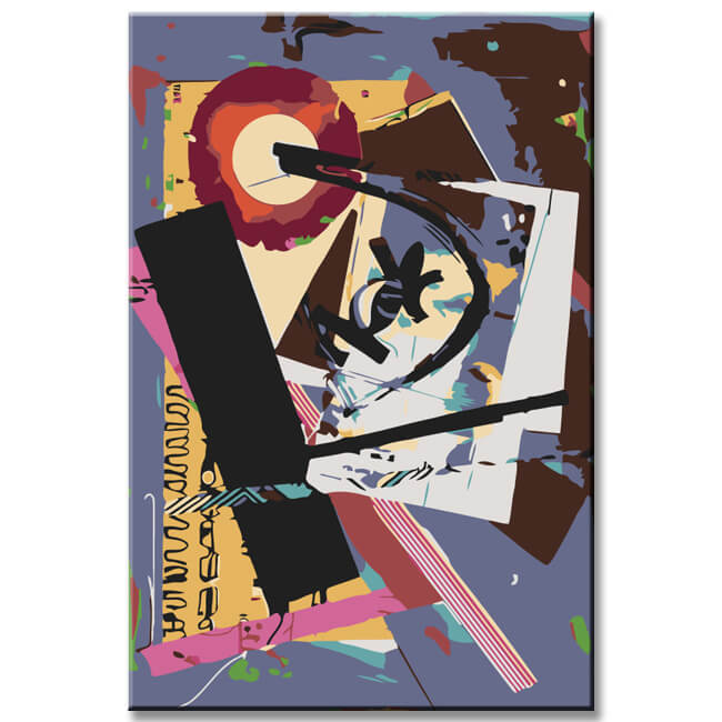 Painting by Numbers Abstract Art Cut II