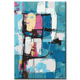 Painting by Numbers Abstract Art Back To The Cold I