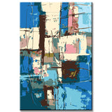 Painting by Numbers Abstract Art Back To The Cold II