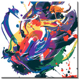 Paint by Numbers Abstract Art Color Play III