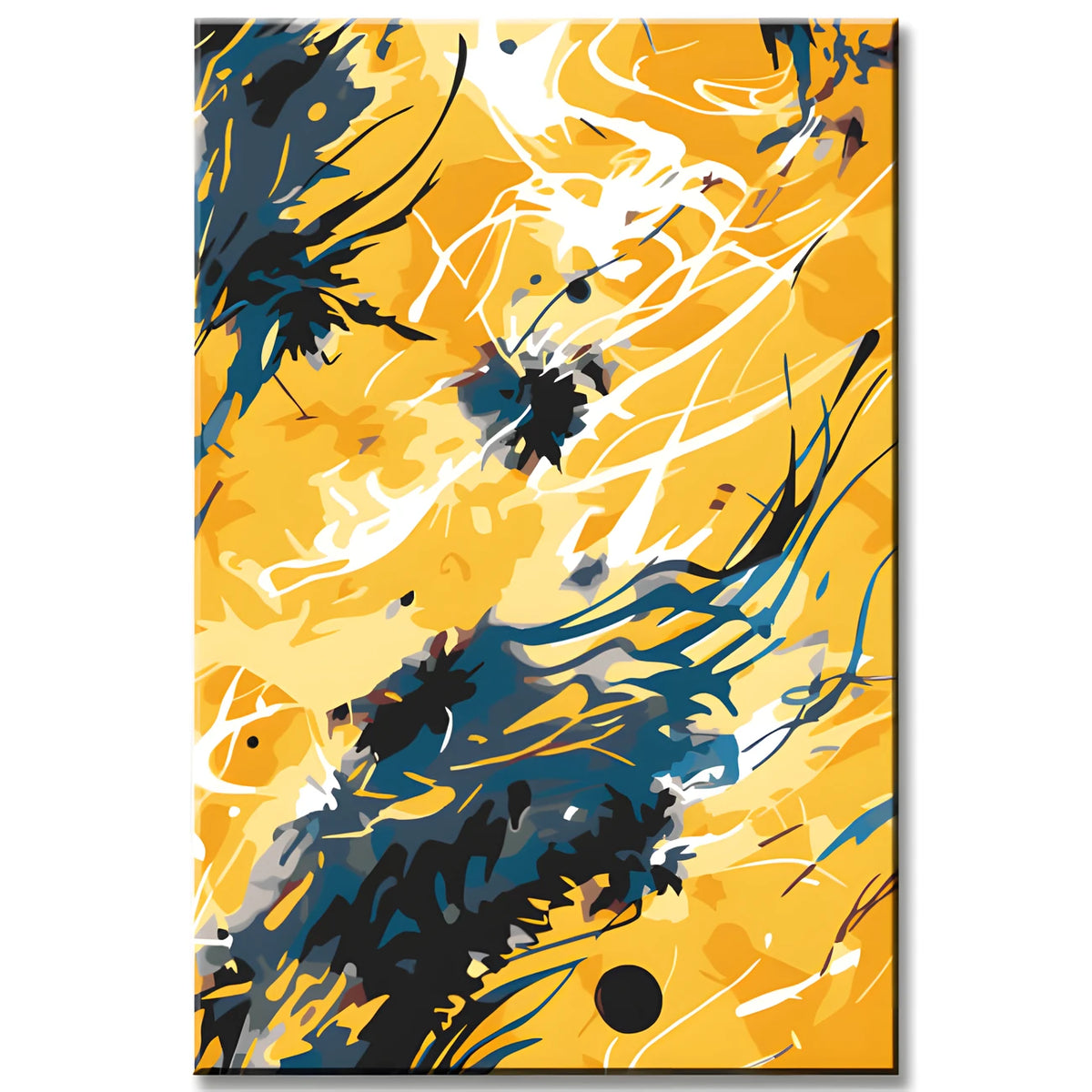 Painting by Numbers Abstract Art Shadow Lights I